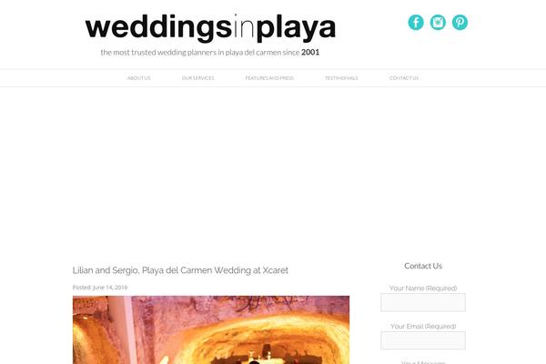 Adelle theme site design template sample