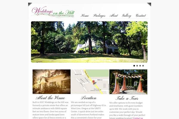 weddingsonthehill.com site used Epika