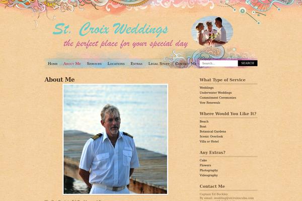 Koi theme site design template sample