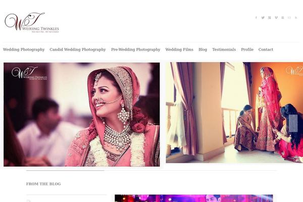 Camera7 theme site design template sample