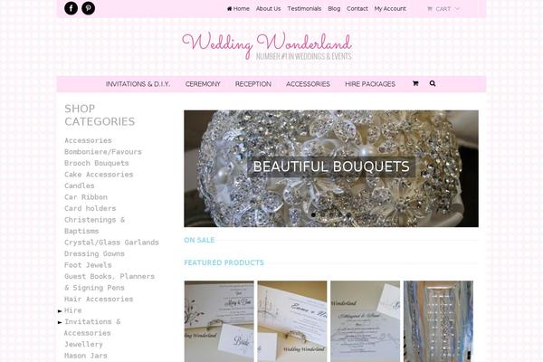 weddingwonderland.com.au site used Wonderland