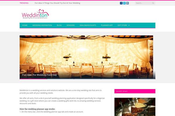 SmartMag theme site design template sample