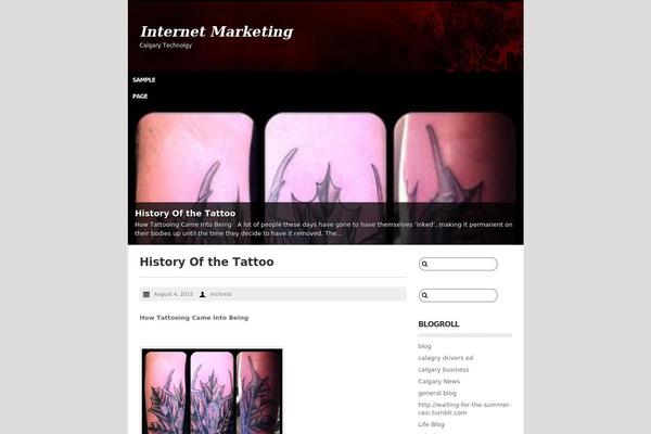 Desire theme site design template sample