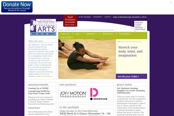 Site using Announcer plugin