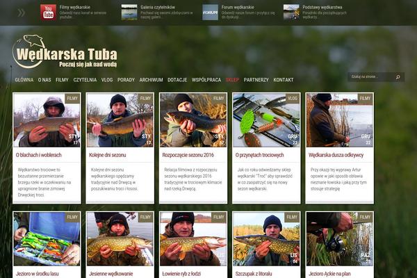 SuperMag theme site design template sample