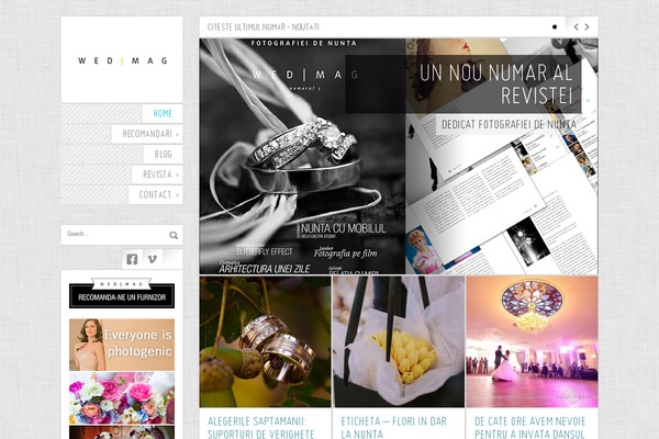 Barcelona theme site design template sample