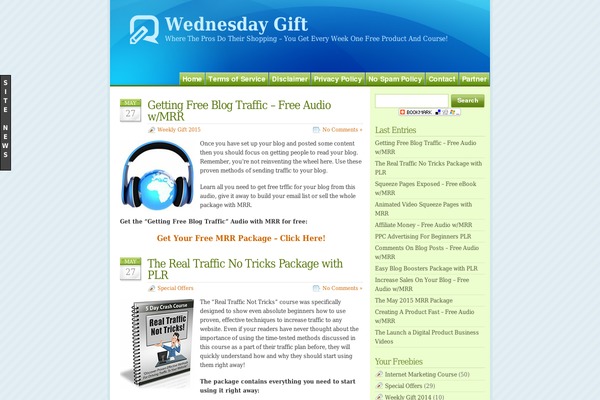 Glossyblue 1 4 theme site design template sample