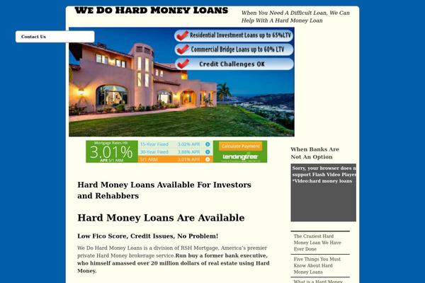Site using Hana Flv Player plugin