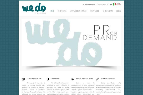 wedopr.it site used Wedo