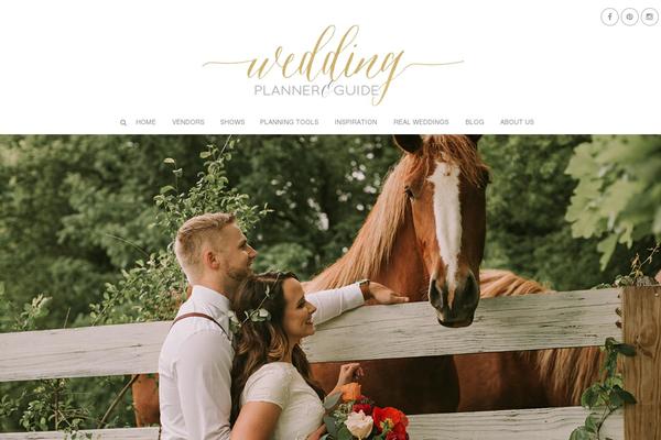 weddings theme websites examples