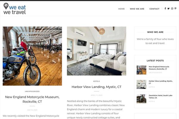 Ocean theme site design template sample