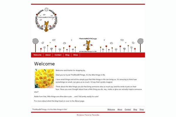zeeBusiness theme site design template sample