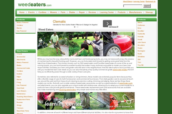 Listings theme site design template sample