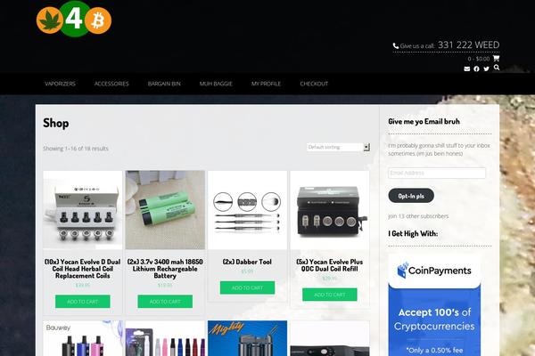 Site using Dispensary-age-verification plugin