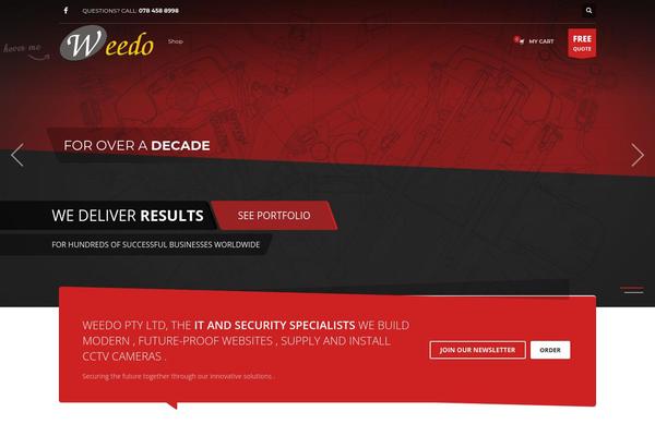 Kallyas theme site design template sample