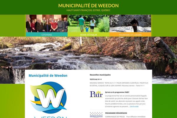 weedon.ca site used Healthflex-child