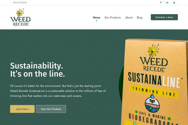 weedrecede.com site used Cania