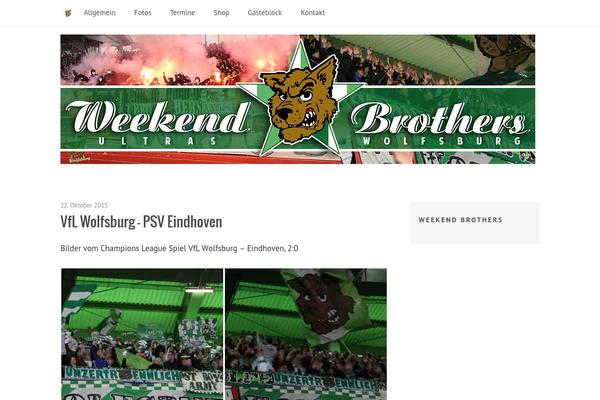 Wb theme site design template sample
