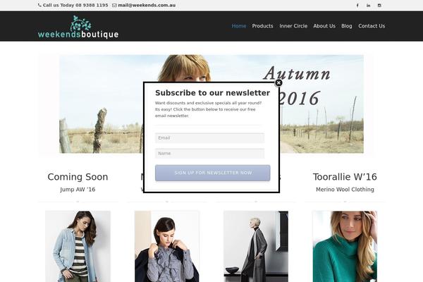 Site using Email-subscribe plugin