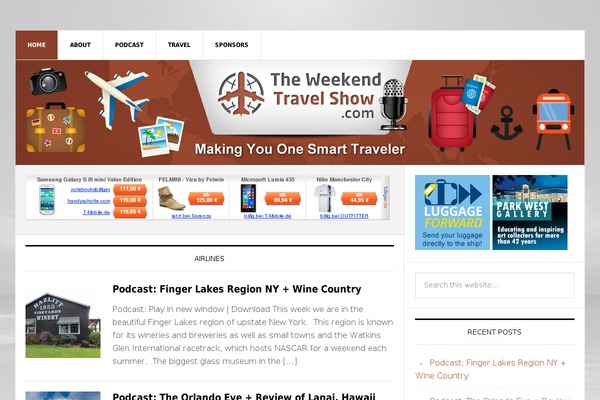 Magazine Style theme site design template sample
