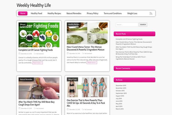 Prefer Blog theme site design template sample