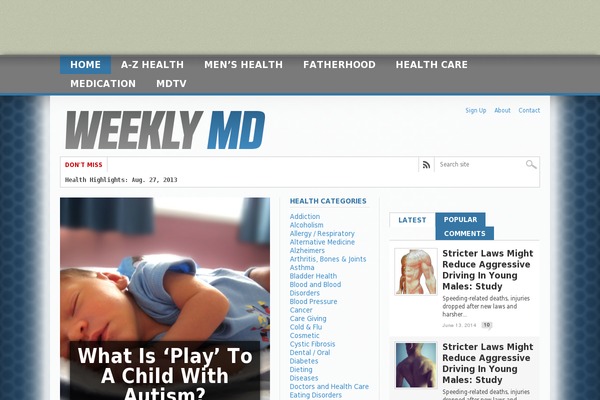 Site using Newsletter plugin
