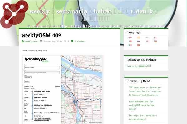 Ephemeris theme site design template sample
