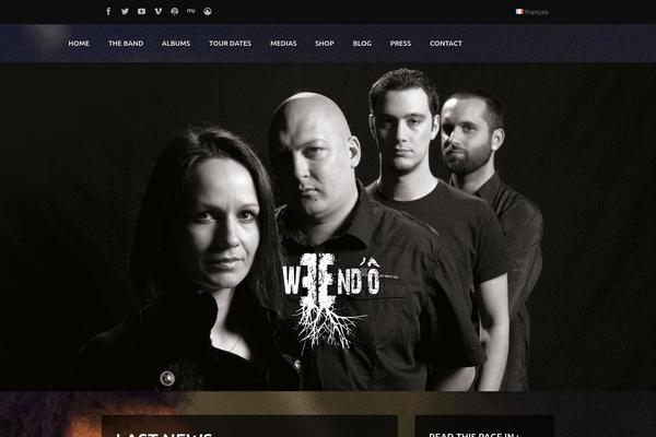 Site using Wolf-music-network plugin