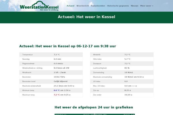 weerstationkessel.nl site used Wskessel