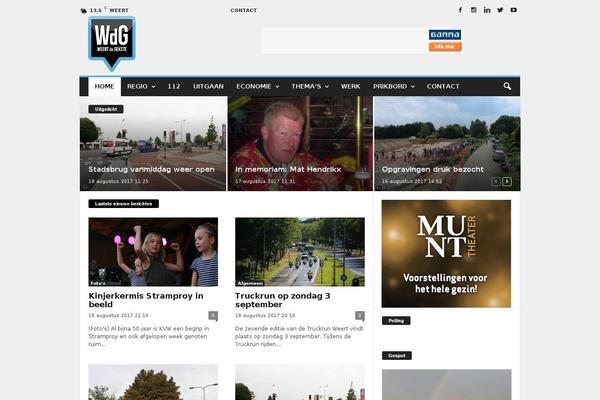 Site using Elfsight-weather-cc plugin