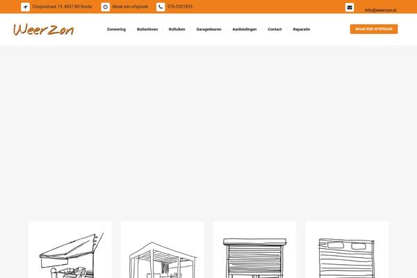 Bridge Child theme site design template sample