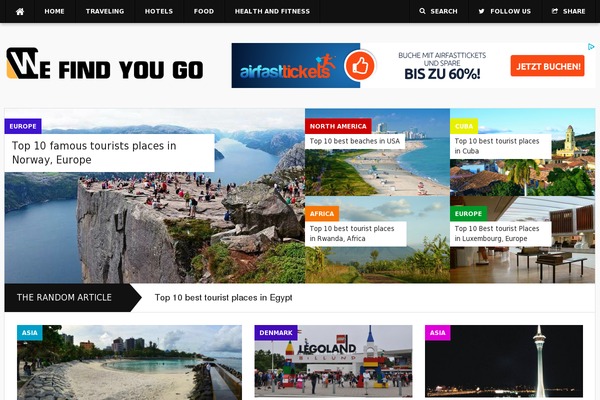 Fearless theme site design template sample