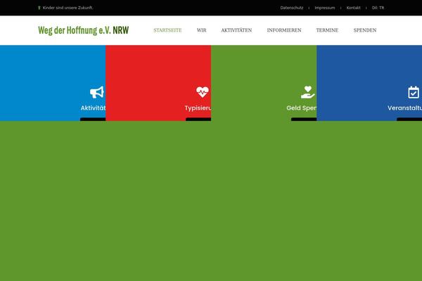 wegderhoffnung.org site used Denorious