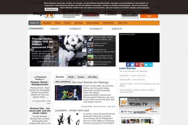 Site using Facebook AWD All in one plugin