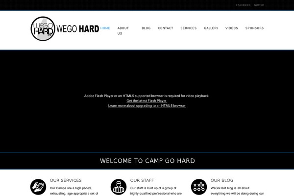 Charitas theme site design template sample
