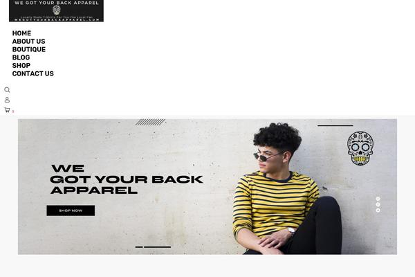 Striz theme site design template sample