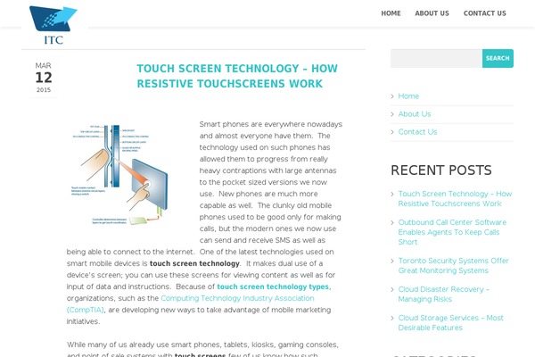 Corsa theme site design template sample