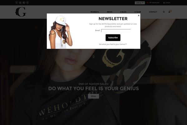 Dmcs theme site design template sample