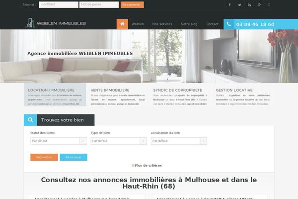 Realhomes Theme theme site design template sample