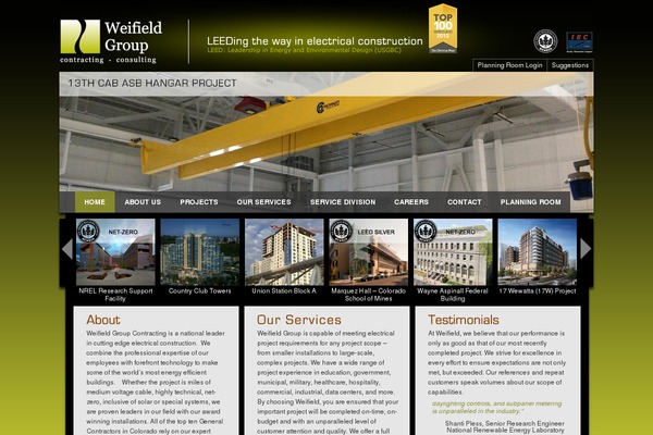 Site using Content text slider on post plugin