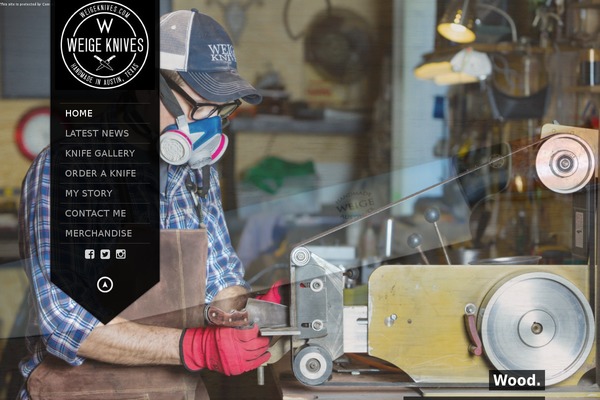 King Size theme site design template sample