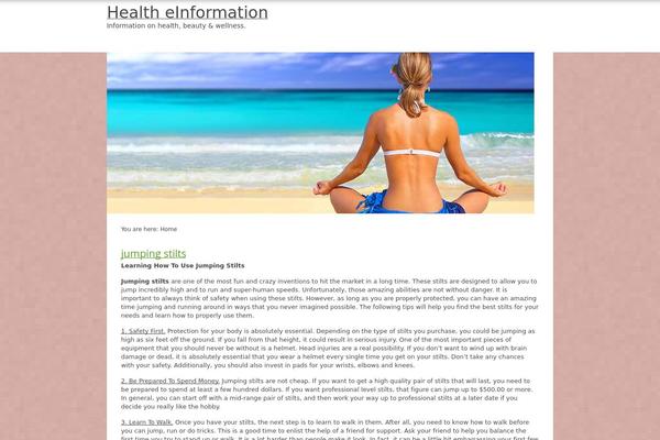 Newsmotive theme site design template sample
