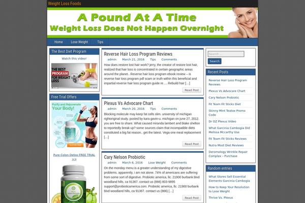 Frontier theme site design template sample