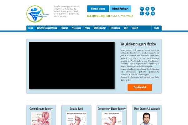 Doctor theme site design template sample