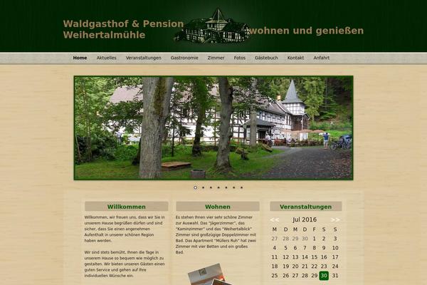 Site using Header Image Slider plugin