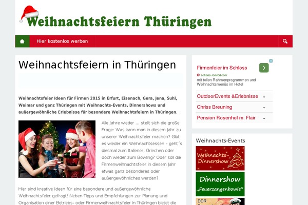 weihnachtsfeiern-thueringen.de site used Richwp20110131