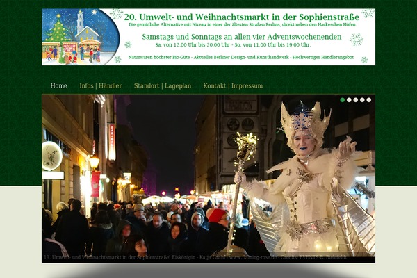 weihnachtsmarkt-sophienstrasse.de site used Weihnachtsmarkt