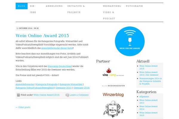 wein-online-award.net site used Pilcrow