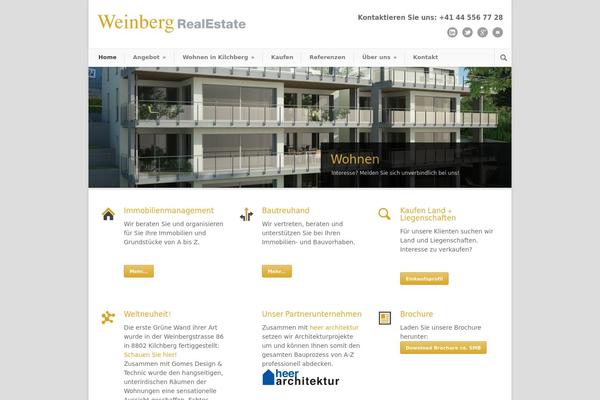 Modernize v3.02 theme site design template sample