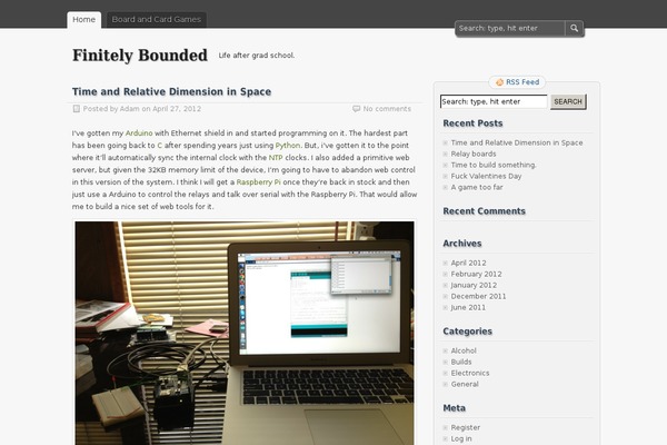 zBench theme site design template sample